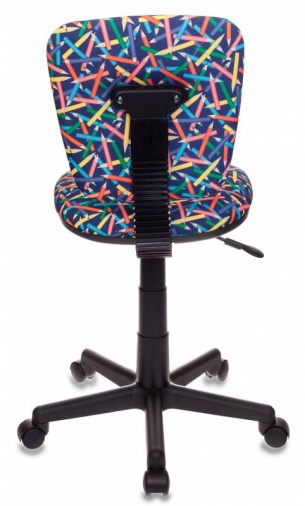 Кресло детское Бюрократ CH-204NX черный пластик - рис.7
